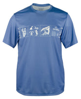 Southern Tide Men's Reyn Spooner Bandana Performance T-Shirt Pomeii Blue Small